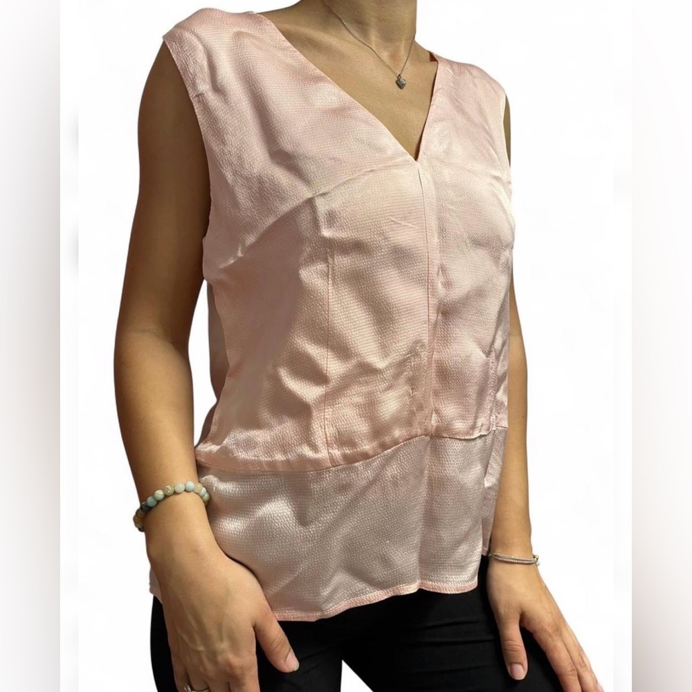 Everlane Soft Pink Viscose Top
